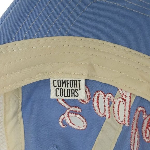 Eagles Denim Embroidered Mesh Snapback Cap Trucker Baseball Hat Comfort Colors - Picture 12 of 12